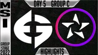 EG vs ORD Highlights | MSI 2022 Day 5 Group C | Evil Geniuses vs Team Order
