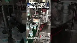 Yogurt Filling Machine | Hot-Selling Yogurt Cup Filling Sealing Machine#yogurt #packingmachine