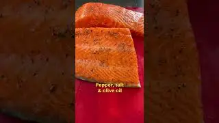 Delicious KING SALMON with Creamy Sauce: A Healthy Meal Made Simple by CHEF PACHI #shortsyoutube