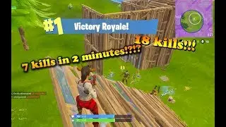 Crazy 18 kill ending Fortnite Battle Royale [ZeroBBQ]