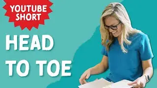 Head to Toe Assessment Guide #shorts #nursingschool #nclex #nursingnotes