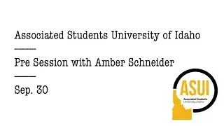 Amber Schneider's TurboVote 101 to ASUI