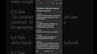 Die letzte Sekunde