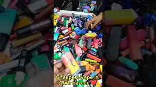 Cheapest Vape in Chor bazaar😯 l jama masjid l Lal quila market in Delhi | #viral  @FahadVlogs9891