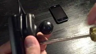 Ram-Mount auto window mount for iPhone