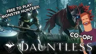 Dauntless | MONSTER HUNTER WORLD BUT FREE?! (Dauntless Coop Gameplay)
