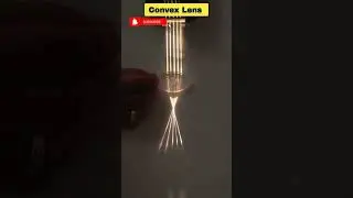 Concave and Convex Lens ka super Visualisation 🔥 Light Reflection and Refraction #science #ytshort