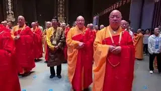🔴10月15日2024年，#第六屆世界佛教論壇在浙江寧波開幕！全球72個國家的高僧大德參加了祈福法會，演覺法師等主法！祝賀第六節世界佛教論壇圓滿殊胜！
