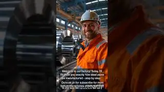 Raw Steel Se Pipe Tak | Steel Pipe Factory Process 🔥#factoryprocess