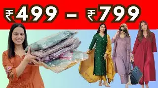 ₹499&ndash;₹799 में इतने सुंदर Kurta Sets 😍 | Amazon Ethnic Wear Haul | AMAZON GREAT REPUBLIC DAY SALE 26