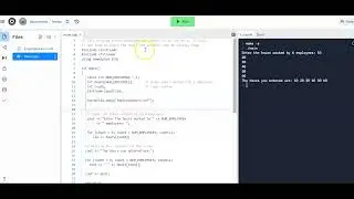 Reading Data from a File into an Array using Replit