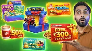 Zomato Rs.300 Free Voucher | Wendy's Win Rs.1000 Voucher | Himalaya Rs.40000 Scholarship | 6 Offers
