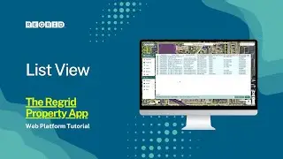 List View - Regrid Property App (Web)