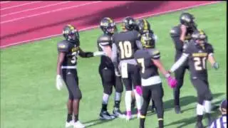 Nick Cummings returns punt for a Wooster TD