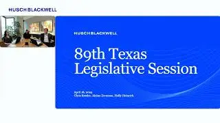 Texas Energy Legislation: Mid-Session Insights and Impacts