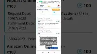 FREE GIFT CARD WORTH 100₹ #RAKUTEN INSIGHT SURVEYS PAYMENT PROOF #onlineearning