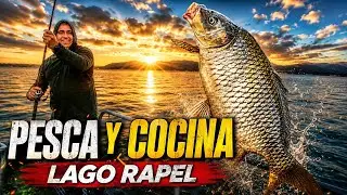 PESCA Y COCINA LAGO RAPEL CHILE