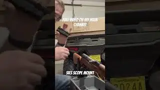 Chinese SKS Scope mount @DemolitionRanch