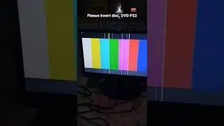 Please Insert Disc, DVD PS2 saat booting