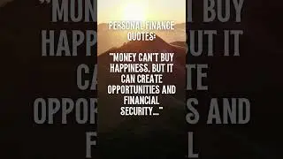 Beyond Happiness How Money Creates Opportunities and Financial Security #short