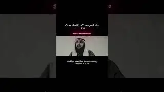 Muhammad Alnaqwi This One Hadith Changed His Entire Life | Powerful Islamic Reminder