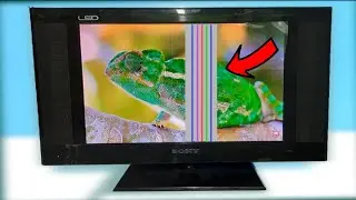 how to fix led tv blurry screen problem ?