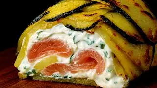 📢 I Tried This CRAZY Viral Zucchini & Potato Roll – And WOW! 🤯