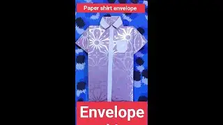 how to make greeting shirt envelope||Gift envelope for kids#envelope making#paper envelope