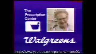 Walgreens 24 Hour Pharmacy Commercial 1989