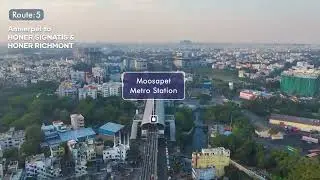 Route Map & Direction from Ameerpet to HONER SIGNATIS & HONER RICHMONT