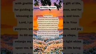 Powerful Birthday Prayer for Myself | Grateful Heart & God&rsquo;s Blessings #gratefulheart