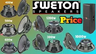 Sweton Speakers price / Sweton 15 inch speakers pricelist / 15 inch 500 - 1200watt speaker price