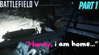 Battlefield V - Nordlys (Ultra Realistic Immersive Graphics - Creative Stealth Gameplay) 4k60Fps