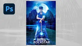 Photoshop CC Effects | Devil Rockstar Photo manipulation Tutorial