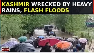 Paradise In Deluge? | Flash Floods Lash Out Northern Kashmir; Commuters Rescued, Evacuation Underway