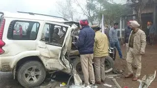 AAP candidate's car met with an accident with tractor, 1 died near Jagraon!
