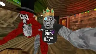 Gorilla Tag but every time I get tagged I change game-modes