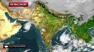 Cloud build-up of monsoon rains pan India in just 30 seconds | Skymet Weather