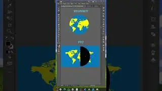 Rotate the Earth 360&deg; in Adobe Illustrator 2025 | 3D Globe Effect Tutorial #Shorts #graphicsdesign