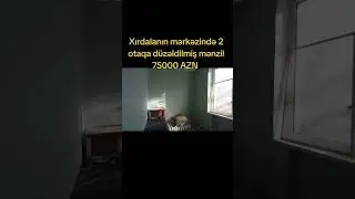 Xırdalanda 75000 AZN 2 otaqa d&uuml;zəldilmiş mənzil satılır .Mirzə 050-308-13-83 055-264-57-10