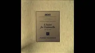 Johann Sebastian Bach - Pierre Fournier - Suite No. 1 In G Major, BWV 1007/Pr&eacute;lude