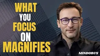 Your Focus Shapes Your Reality #simonsinek #mindorus #success #mindset #focus #positivethinking