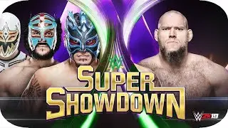 FULL MATCH - Lars Sullivan vs. Lucha House Party : WWE Super Showdown (2019)