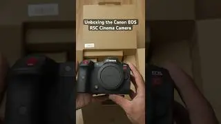 Unboxing the Canon EOS R5C Cinema Camera