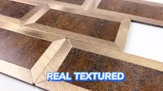 Yipscazo Peel and Stick Backsplash Tiles for Kitchen Wall, Adhesive Copper Backsplash Behind Stove