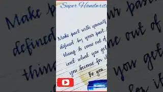 super# clean #handwriting #viral #page