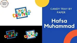 DIY paper candy tray by Hafsa Muhammad