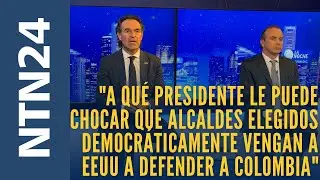 Federico Guti&eacute;rrez y Alejandro &Eacute;der explican en NTN24 el prop&oacute;sito de su visita a Estados Unidos