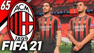 DERBY CHAMPIONS LEAGUE QUARTER-FINALS!! FIFA 21 AC MILAN CAREER MODE #65