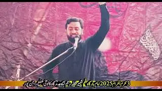 3 Muharram 2025 , 1447 / Shahadat Bibi Fatima Zahra as By Maulana Hashim Raza Qumi Sabri Of Ali pur
